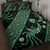 Indonesia Batik Pattern Quilt Bed Set Green Version - Wonder Print Shop