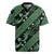 Indonesia Batik Pattern Rugby Jersey Green Version - Wonder Print Shop