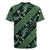 Indonesia Batik Pattern Rugby Jersey Green Version - Wonder Print Shop