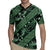 Indonesia Batik Pattern Rugby Jersey Green Version - Wonder Print Shop