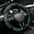 Indonesia Batik Pattern Steering Wheel Cover Green Version - Wonder Print Shop