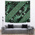 Indonesia Batik Pattern Tapestry Green Version