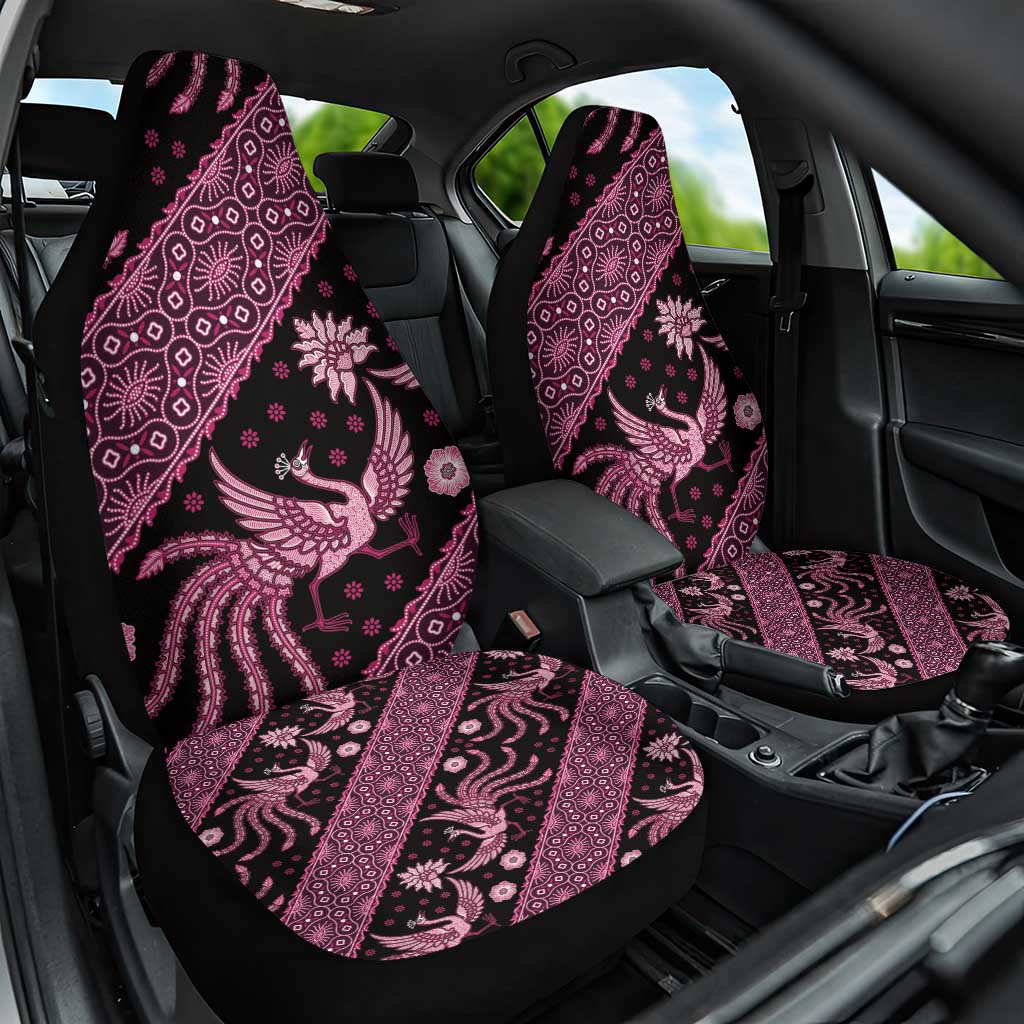 Indonesia Batik Pattern Car Seat Cover Pink Version - Wonder Print Shop