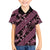 Indonesia Batik Pattern Family Matching Puletasi and Hawaiian Shirt Pink Version - Wonder Print Shop