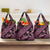 Indonesia Batik Pattern Grocery Bag Pink Version