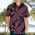 Indonesia Batik Pattern Hawaiian Shirt Pink Version - Wonder Print Shop