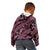 Indonesia Batik Pattern Kid Hoodie Pink Version - Wonder Print Shop