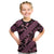 Indonesia Batik Pattern Kid T Shirt Pink Version - Wonder Print Shop