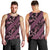 Indonesia Batik Pattern Men Tank Top Pink Version - Wonder Print Shop