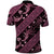 Indonesia Batik Pattern Polo Shirt Pink Version - Wonder Print Shop