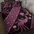 Indonesia Batik Pattern Quilt Bed Set Pink Version - Wonder Print Shop