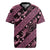 Indonesia Batik Pattern Rugby Jersey Pink Version - Wonder Print Shop