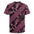 Indonesia Batik Pattern Rugby Jersey Pink Version - Wonder Print Shop