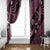 Indonesia Batik Pattern Window Curtain Pink Version - Wonder Print Shop