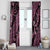 Indonesia Batik Pattern Window Curtain Pink Version - Wonder Print Shop