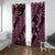 Indonesia Batik Pattern Window Curtain Pink Version - Wonder Print Shop