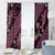 Indonesia Batik Pattern Window Curtain Pink Version - Wonder Print Shop