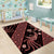 Indonesia Batik Pattern Area Rug Red Version - Wonder Print Shop