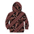 Indonesia Batik Pattern Kid Hoodie Red Version - Wonder Print Shop