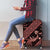 Indonesia Batik Pattern Luggage Cover Red Version - Wonder Print Shop