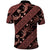 Indonesia Batik Pattern Polo Shirt Red Version - Wonder Print Shop