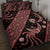 Indonesia Batik Pattern Quilt Bed Set Red Version - Wonder Print Shop