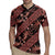 Indonesia Batik Pattern Rugby Jersey Red Version - Wonder Print Shop