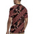 Indonesia Batik Pattern Rugby Jersey Red Version - Wonder Print Shop