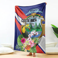 Costa Rica Rainbow Toucan Blanket Happy Independence Day