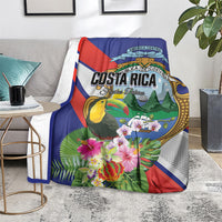 Costa Rica Rainbow Toucan Blanket Happy Independence Day