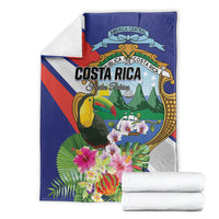 Costa Rica Rainbow Toucan Blanket Happy Independence Day