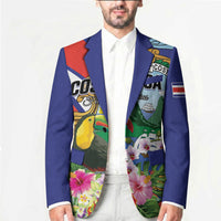 Personalized Costa Rica Rainbow Toucan Blazer Happy Independence Day