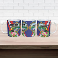 Personalized Costa Rica Rainbow Toucan Ceramic Mug Happy Independence Day