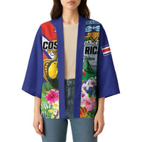 Personalized Costa Rica Rainbow Toucan Kimono Happy Independence Day