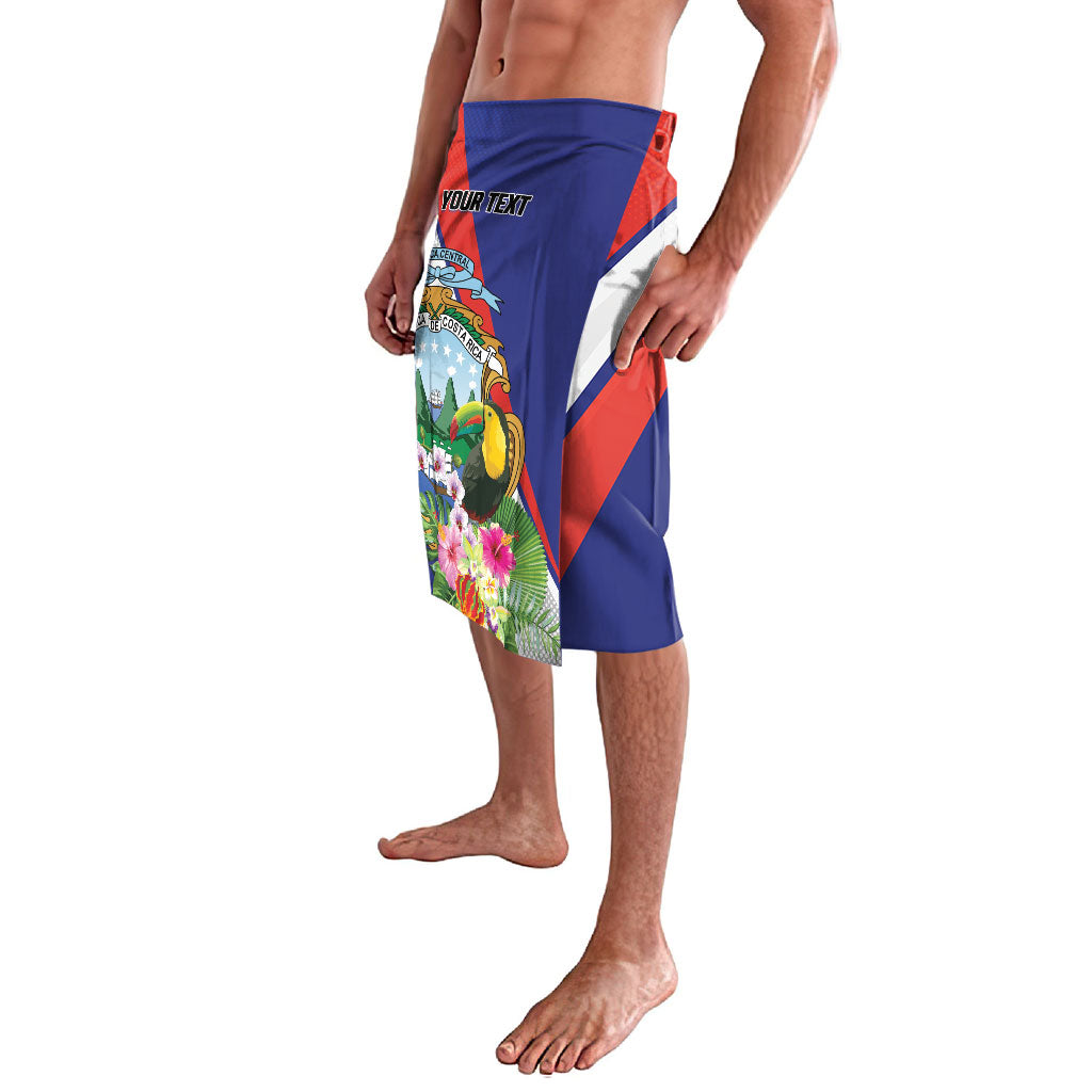 Personalized Costa Rica Rainbow Toucan Lavalava Happy Independence Day