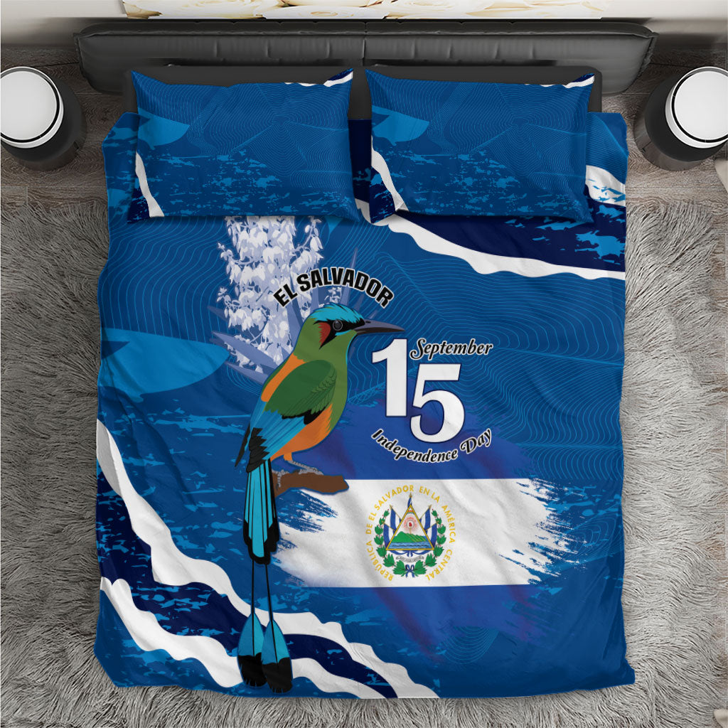 El Salvador Turquoise Browed Motmot Bedding Set Happy Independence Day
