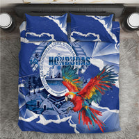Honduras Scarlet Macaw Bedding Set Happy Independence Day