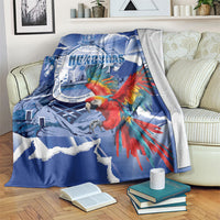 Honduras Scarlet Macaw Blanket Happy Independence Day