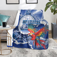 Honduras Scarlet Macaw Blanket Happy Independence Day