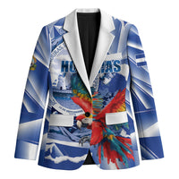 Personalized Honduras Scarlet Macaw Blazer Happy Independence Day