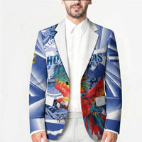 Personalized Honduras Scarlet Macaw Blazer Happy Independence Day