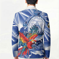 Personalized Honduras Scarlet Macaw Blazer Happy Independence Day