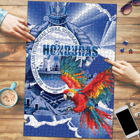 Honduras Scarlet Macaw Puzzle Happy Independence Day