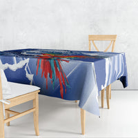 Honduras Scarlet Macaw Tablecloth Happy Independence Day