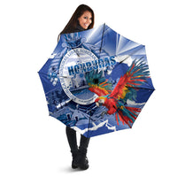 Honduras Scarlet Macaw Umbrella Happy Independence Day
