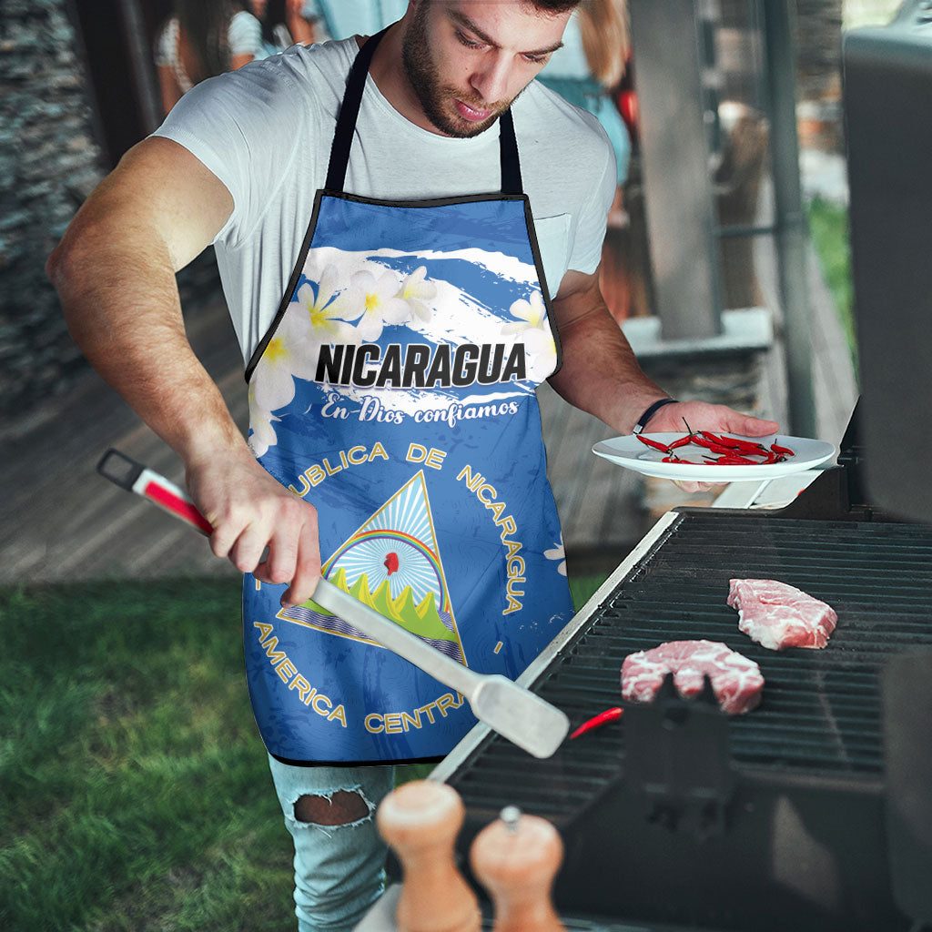 Nicaragua Sacuanjoche Apron Happy Independence Day