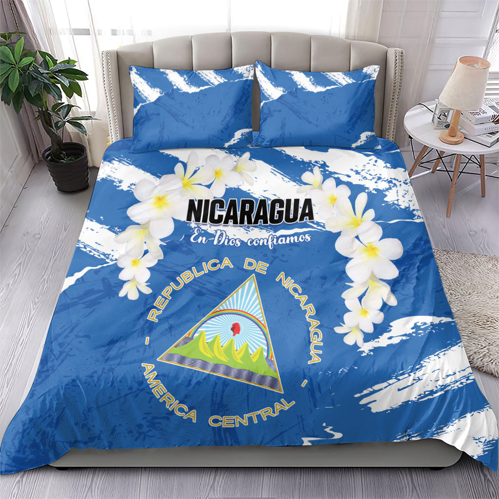 Nicaragua Sacuanjoche Bedding Set Happy Independence Day