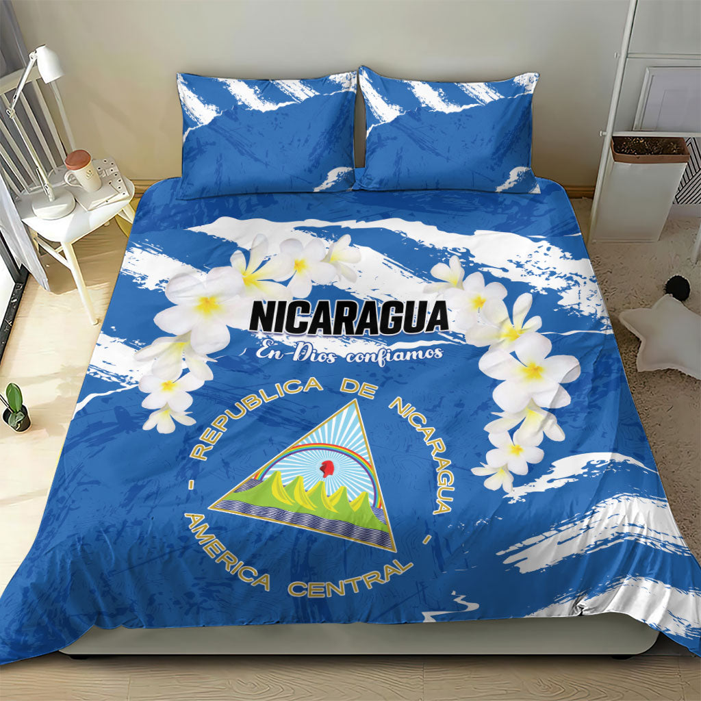 Nicaragua Sacuanjoche Bedding Set Happy Independence Day