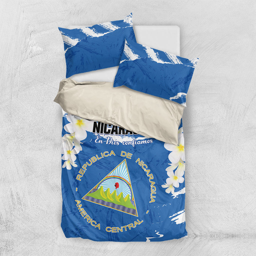 Nicaragua Sacuanjoche Bedding Set Happy Independence Day