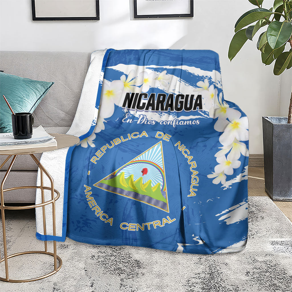 Nicaragua Sacuanjoche Blanket Happy Independence Day